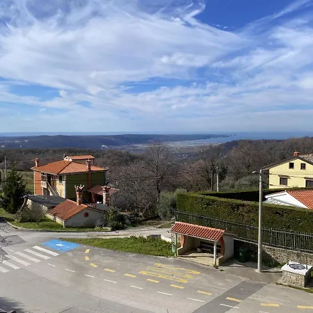 アパート Istrski Podezelski Apartmaji S Pogledom Na Morje Rota - Sea View Istrian Countryside Rota
